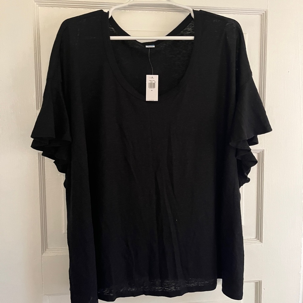 Old Navy Black Short Sleeve Women's Tee